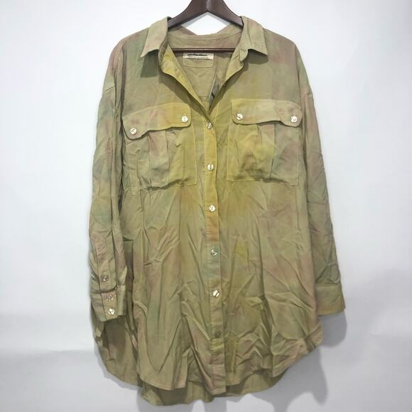 We The Free Daydream Button Up Shirt Multicolor Size M - Picture 3 of 10